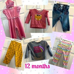 12 month girls bundle